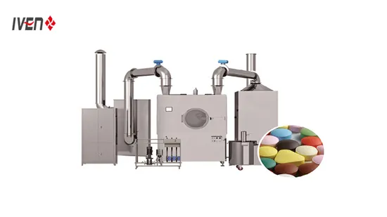 Precise and Dependable Tablet Coating and Polishing Machine / Film Coating Machine for Tablet and Capsule 