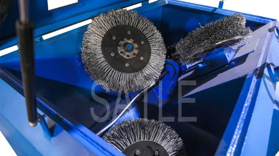 Customzied Polishing Machine for Alloy Wire Surface Steel Metal Mechanical Derusting Machine 