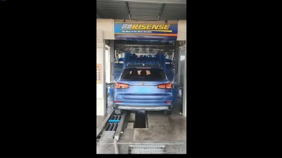 Efficient Car Wash Tunnel Machine with Precise Shampoo and Wax Consumption 