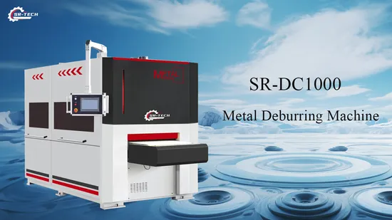 Sr Multifunctional Carbon Steel Plate Deburring Machine Metal Polishing Sanding Machine 