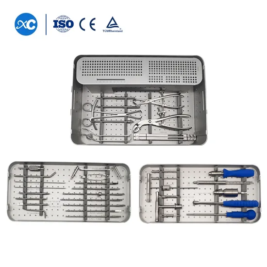 Orthopedic Instrument Small Fragment Locking Plate Instrument Set 