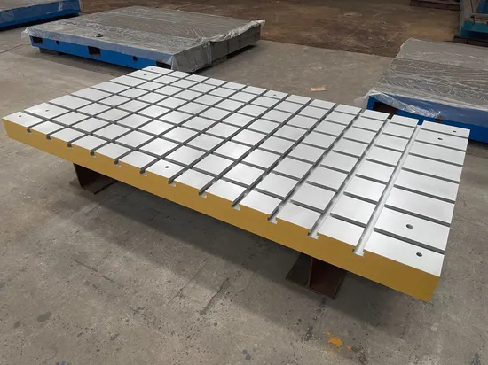 2024 T Slot Floor Precision Inspection Cast Iron Machine Table Lapping Plate 
