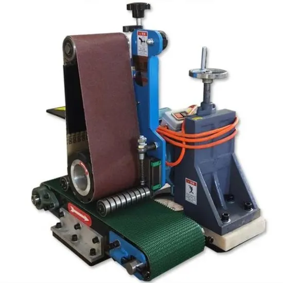Desktop Small Flat Polishing Machine Multifunctional Metal Plate Deburring and Rust Removal 