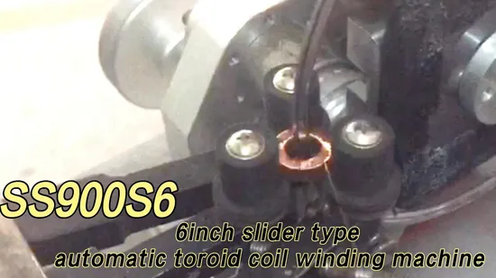 6 Inch Fine Wire Precise Small Toroidal Transformer Winding Machine 