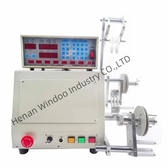 Precise Front Front Semi Automatic CNC Winding Machine for Self